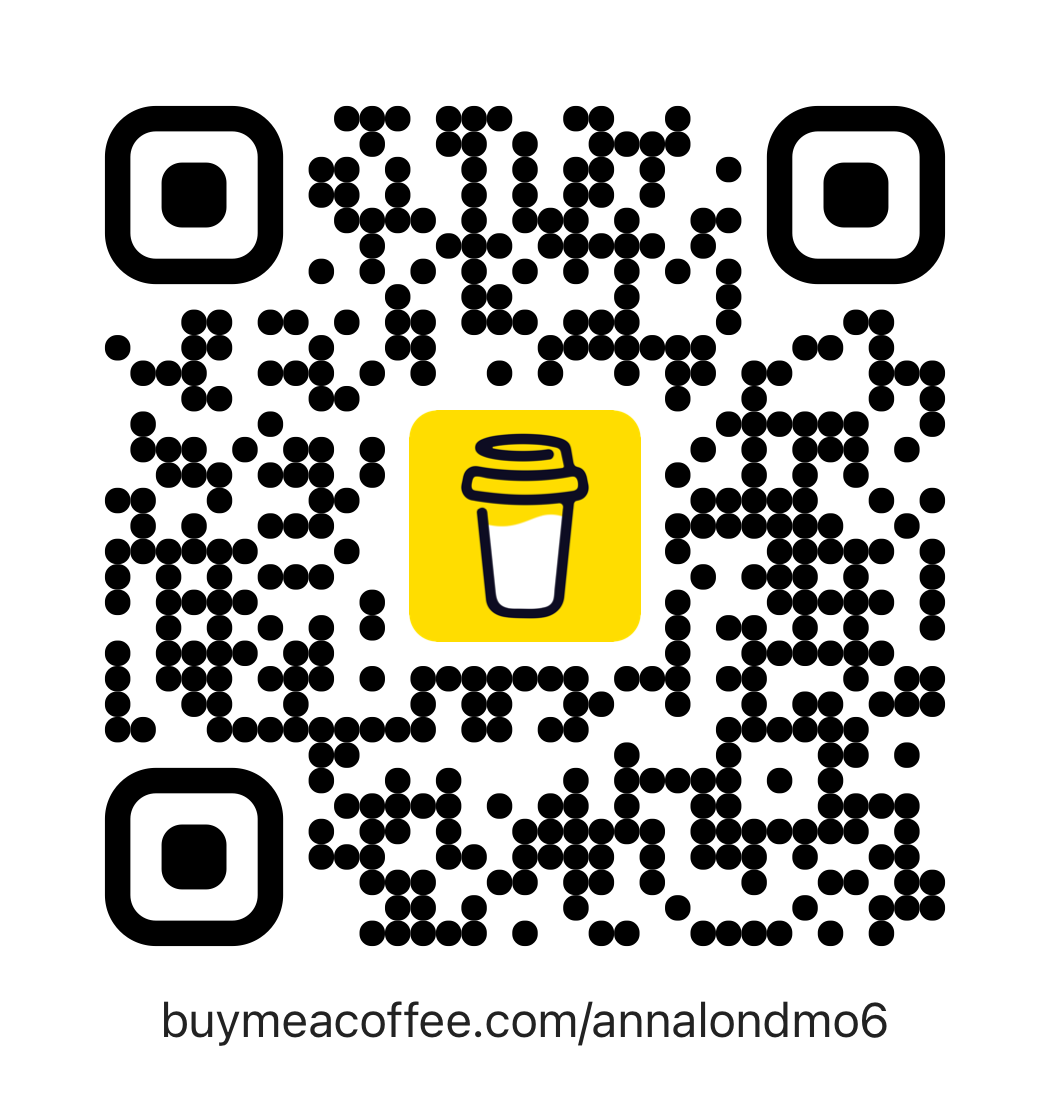 Buy Me a Coffee QR code for annalondmo6